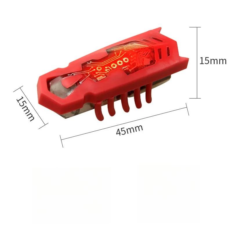 Funny Electric Bugs Cat Toy Automatic Escape Mini Robot Bug Vibration Insect Toys for Cats Battery Operated Cockroach Ladybug