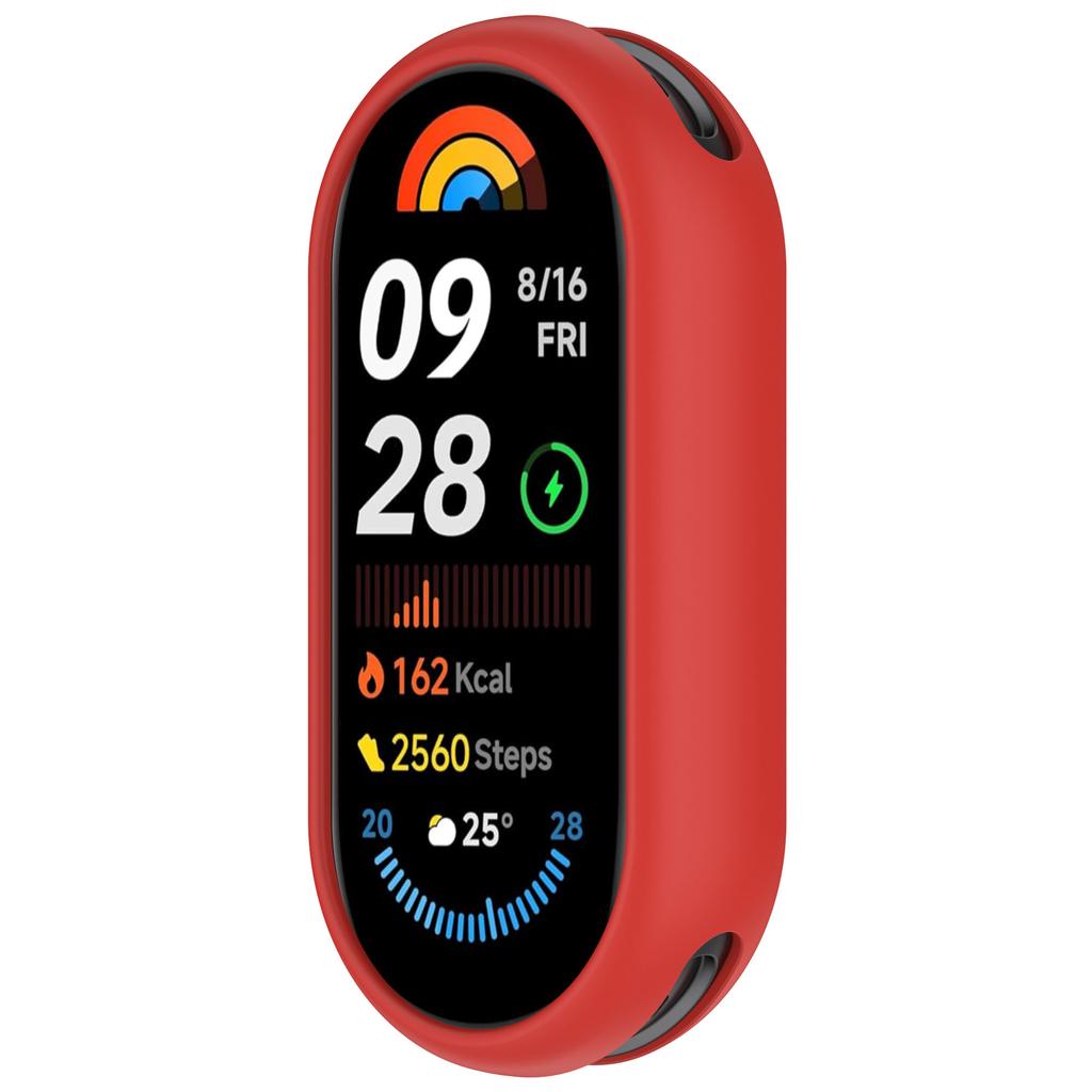 Weiche Silikonhülle Für Xiaomi Mi Band 10/9/8 Hohl Schützend Stoßfest Stoßstange Schale Für Mi Band 8/9/10 Schutz Zubehör