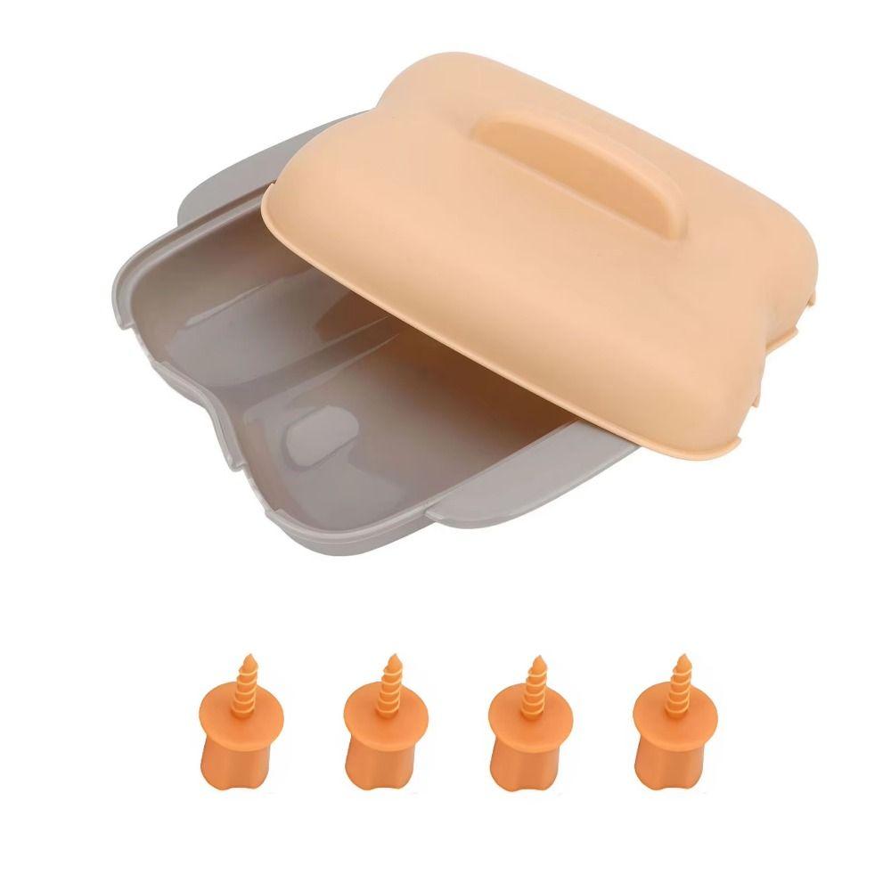 Heat Resistant Microwave Corn Cooker 2 Hole Microwave Oven Steaming Corn Box Kitchen