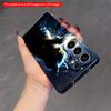 2DFlat Samsung phone case Moonlight Kitten with Floating Hearts Applicable to Galaxy S23 S24 S25ULTRA S26 A12 A14 A15 A16 A54 A55