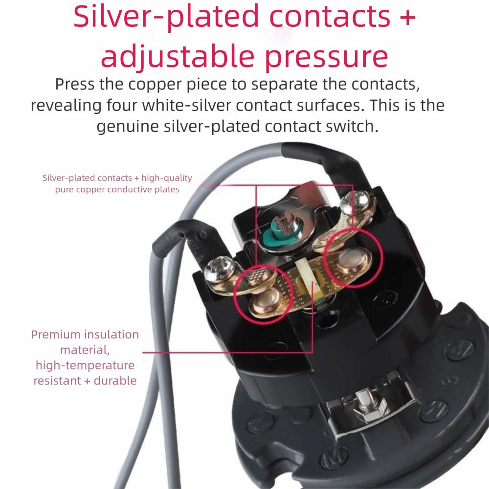 Zinc Zinc Zinc Alloy Base Automatic Pressure Switch Controller G3/8" Hydraulic Valve Switch  Automatic Pump