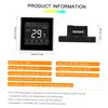Smart Wifi Thermostat Programmable Gas Boiler Thermostat Temperature Controller LED Display Touchscreen Backlight