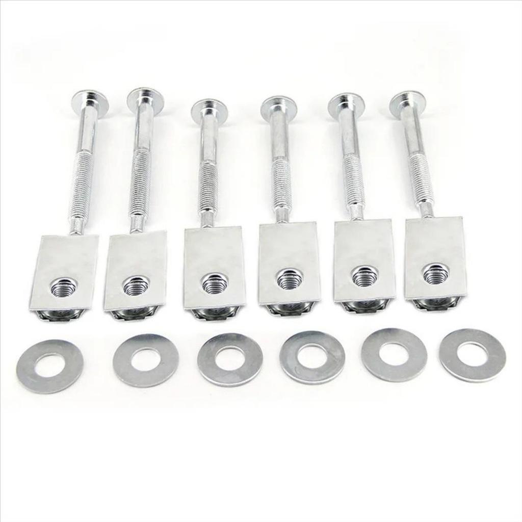 Mazda Ford Chassis Bolts Set 924-310: 6 Pieces (2 Long, 4 Short)