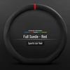 Ultra-Thin Alcantara Steering Wheel Cover for Nezha Cars: U, S, V Models