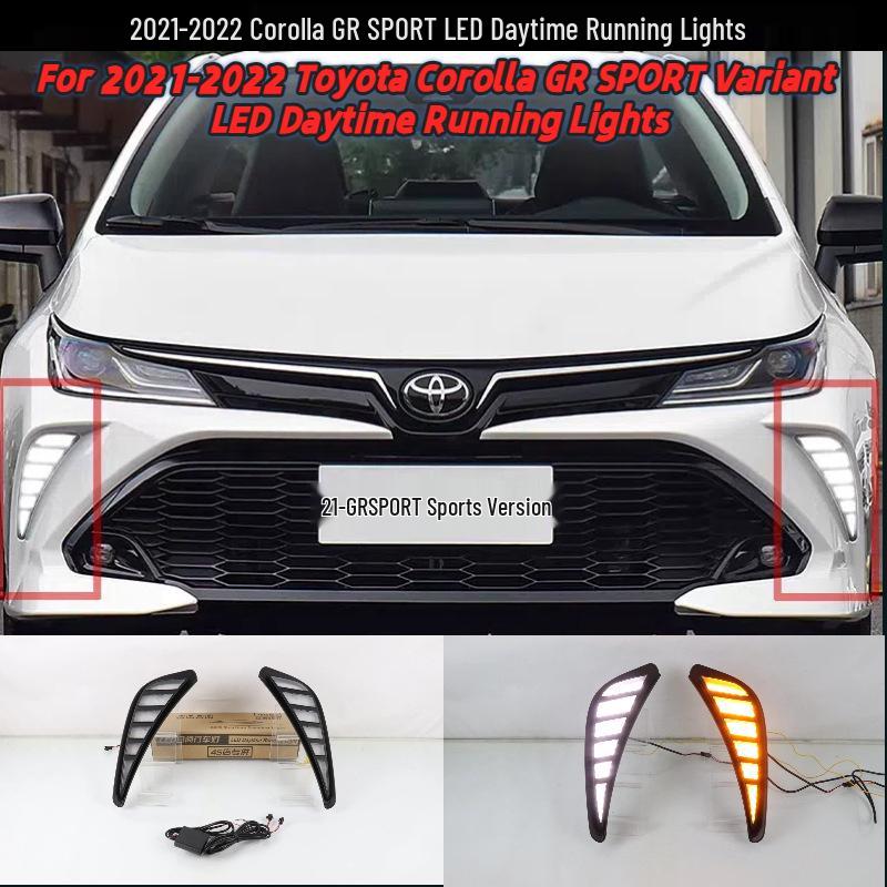 Retrofit LED Daytime Running Lights for 2021-2022 Corolla GR SPORT
