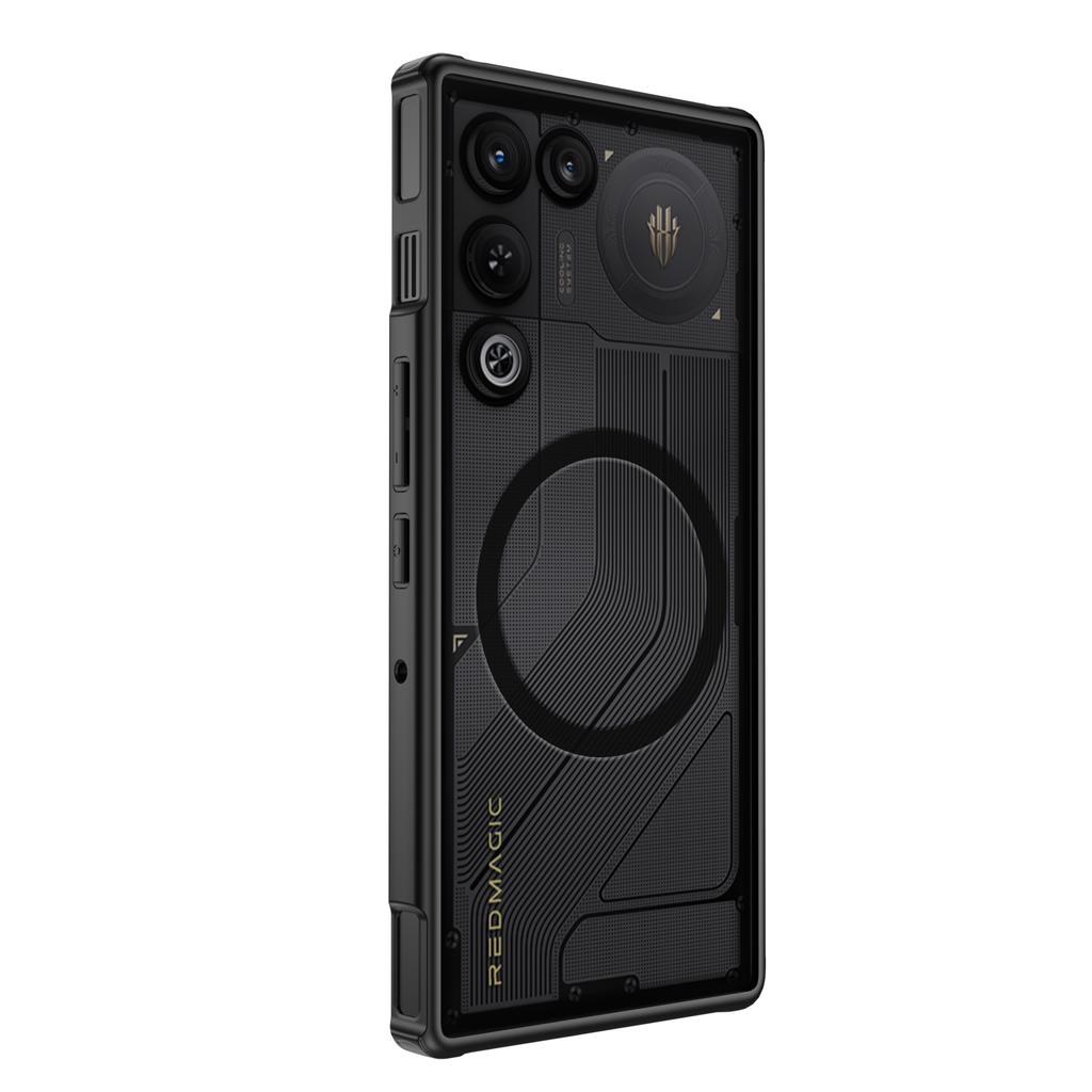 Translucent Shockproof Phone Case For ZTE Nubia RedMagic 11 Air TPU Matte Frame Magnetic Wireless Charging Plastic Back Cover