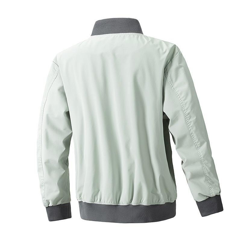 Ny herrjacka Koreansk stil Slim Trendiga kläder Casual och Bra På Jacka Enfärgad Mode Män