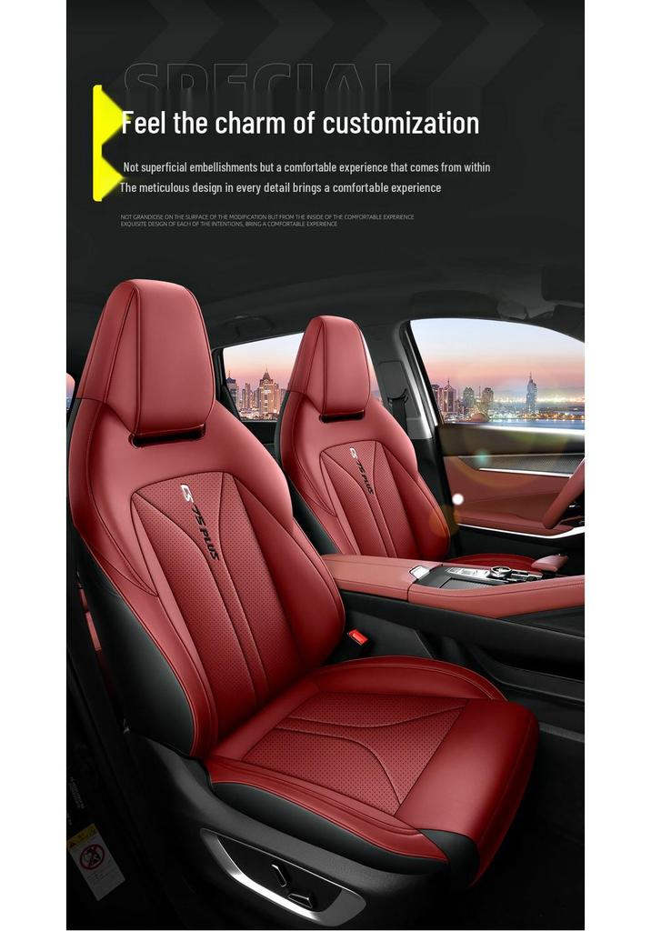 2024 Changan CS75PLUS Second/Third Gen Full Wrap Seat Cover - All-Season Car Cushion