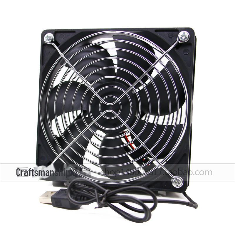 USB 5V Ultraleiser Kühlventilator für Set-Top-Box und Router (8CM, 9CM, 12CM)