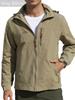 Men's Spring Autumn Thin Hooded Jacket Outdoor Windbreaker Men Climbing Streetwear Casual Coats