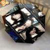 1 PC Automatic Folding Umbrella - Billie Eilish Custom Name Pattern, Portable & Foldable Design with 8 Ribs, Christmas Birthday Gifts