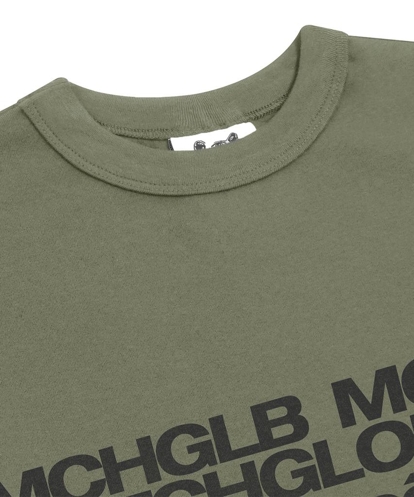 MATCHGLOBE Peaches Slim Stretch Long Sleeve Tee (Khaki)