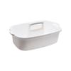 Thick Plastic Handheld Storage Basket for Bathroom, Kitchen, Cosmetics, and Cleaning Tools