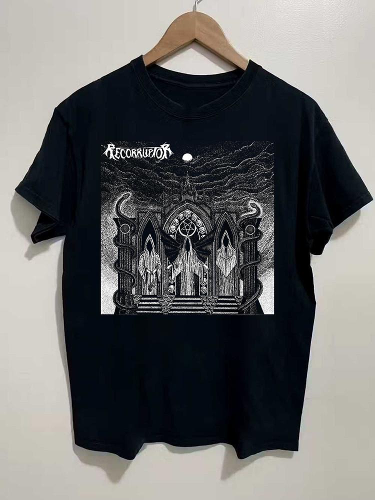 Recorruptor The Funeral Corridor Ablum T-shirt S to 5XL NE310 Unisex T-Shirt