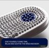 Summer Man's Foot Massage Slippers Women's Soft Sole Non Slip Light Sole of The Foot Particle Thorny Home Slippers Bathroom Slippes