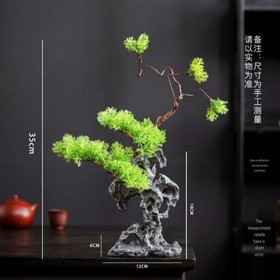 Artificial Taihu Stone Fish Tank Decor - Desktop & Courtyard Bonsai Ornament