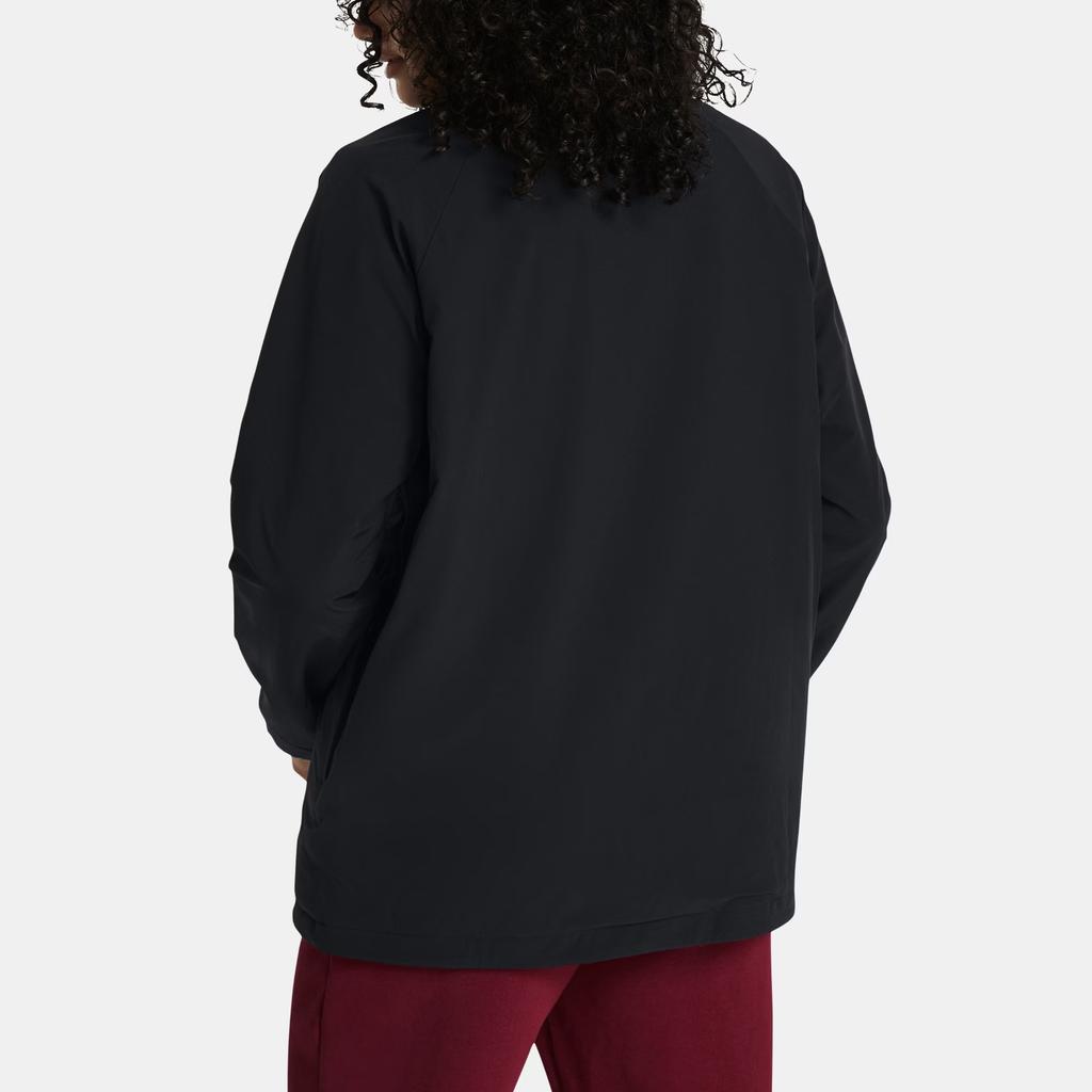 Under Armour Curry X Bruce Lee Collaboration SS24 Spring Collection Reversible Fleece Zip-Up Pilot Jacket Women Jacket Black 1383731-001