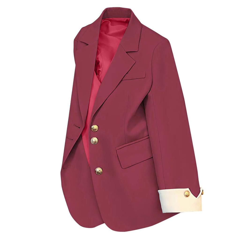 Women Top 3/4 Sleeve Casual Jacket Ladies Wear Blouse Top