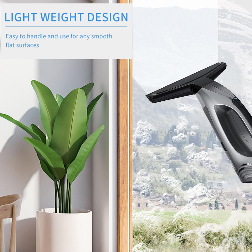 Window Cleaning Robot Handheld Electric Glass Cleaner 2000Pa Powerful Suction Power By Rechargeable Battery with 11