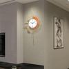 Luxury Nordic Minimalist Wall Clock - Stylish Living Room Decor & Fashionable Home Accent