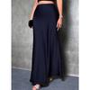 Fashion Elegant Loose Women Satin Skirts Spring and Summer New Simple Casual Office A-line Long Skirts Office Solid Color Women's Clothing