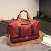 Waterproof Hand Luggage Handbag Multifunctional Pull-rod Boarding Bag  Streetwear