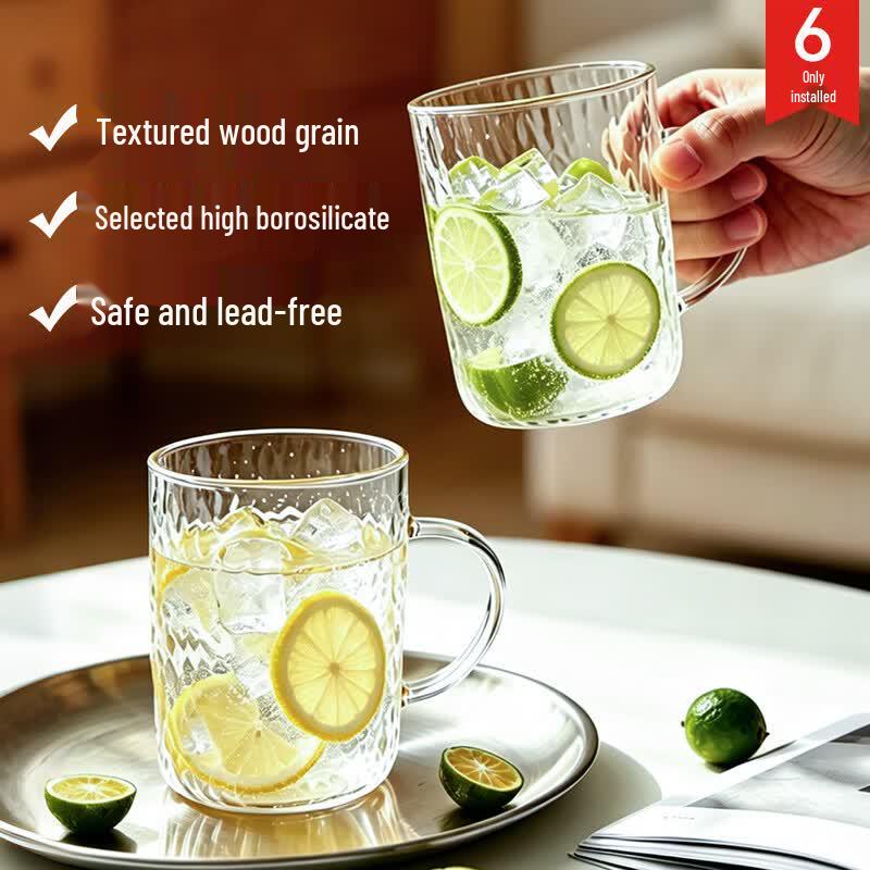 SEEFULLY Tree Pattern Heat-Resistant Glass Cups