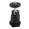 Camera Tripod 1 4 Hot Shoe Adapter Flash Light Bracket Holder Mount Cradle Ball Head With Lock