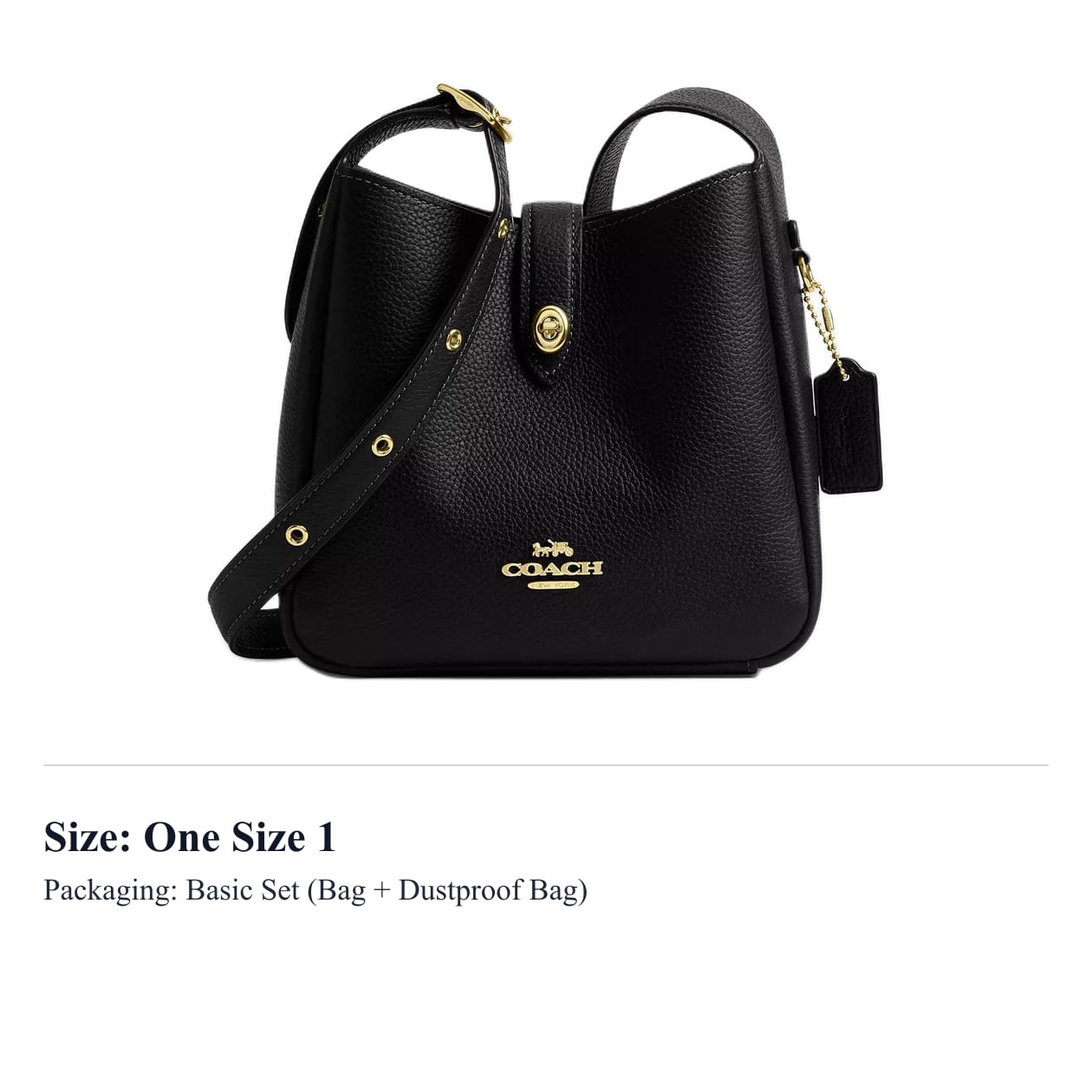 COACH Hadley Cow Leather Crossbody Bags