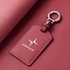 Leder Auto Smart NFC Karten Schlüssel Etui Abdeckung Schlüssel Tasche Schale Halter Für Volvo Polestar 3 Polestar 4 2023 2024 Schlüssel Schutz Zubehör