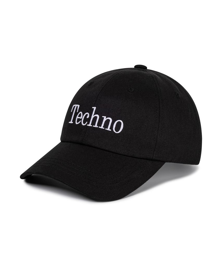 Tepoleu Techno Baseballkappe - Schwarz