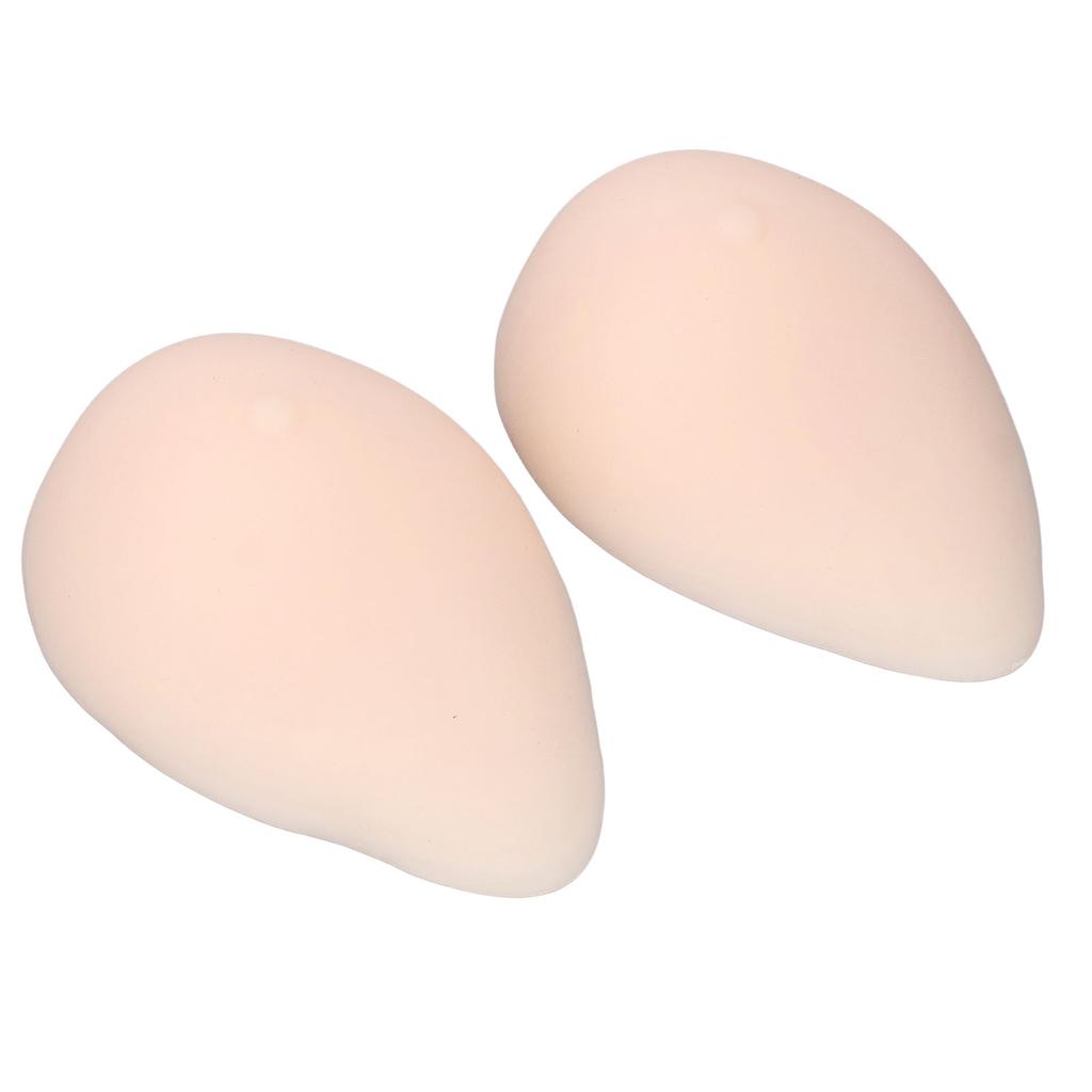 2 Stück Tropfenförmige Brust CD Cup Silikonimplantate Mastektomieprothese für Transvestit Cosplay