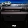 For Chery Jetour T1 2024 2025 Car Side Door Anti Kick Pad Sticker Decals Black Leather Pattern Spare Decoration Accessories