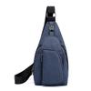 Men's bag, multi-layer men's breast bag, buckle Oxford cloth sports breast bag, outdoor small bag, men's messenger bag.