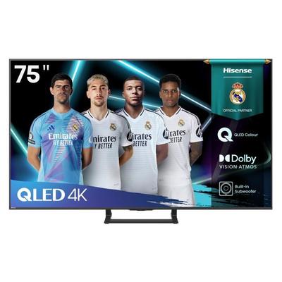 Smart TV 4K Ultra HD - Hisense - 75 Inch - LED HDR - Model 75A7Q - HDMI - Bluetooth - USB - Ethernet - D-LED - 2025