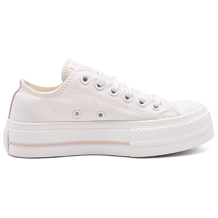 New Converse All Star Lift Abrasion Resistant Low Top Skateboard Shoes Women's White A16580C