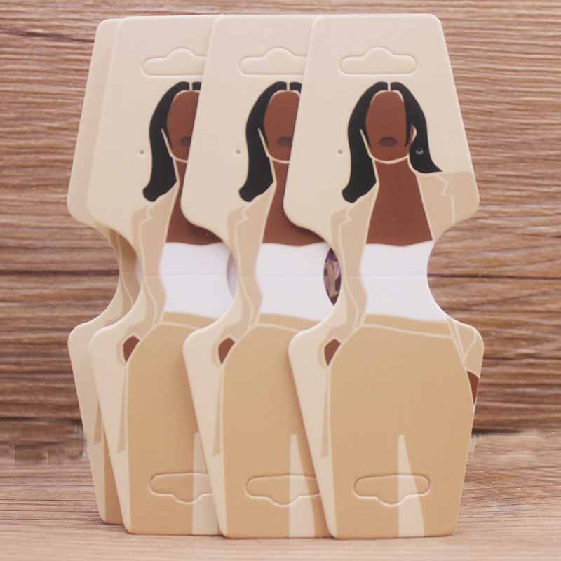 New Arrived 50pcs 4.5x12.0cm Colorful Paper Cards Printing Jewelry Necklace Bracelet Hang Tag Jewelry Display Cards Label Tag