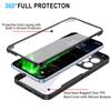360 Full Cover Protection Case For Apple iPhone 14 13 Mini 12 11 Pro Max X XR XS SE 2 7 8 Plus Front Screen Film Hard Back Cover