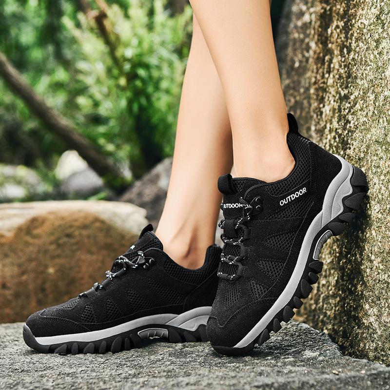 

Hiking shoes men s waterproof and non-slip outdoor shoes fast anti-tactical shoes wear-resistant off-road climbing hiking shoes 36