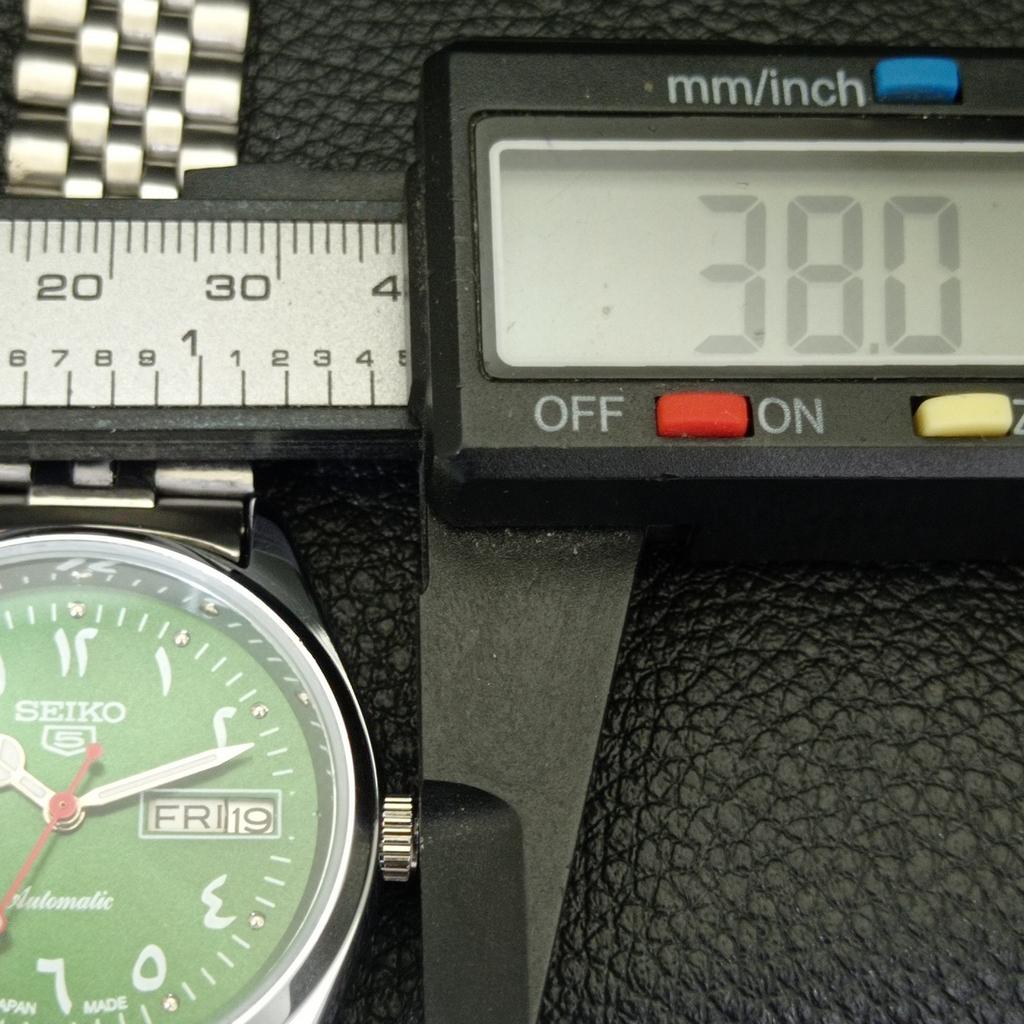 REFURBISHED SEIKO 5 AUTOMATIC 6309A VINTAGE JAPAN MENS GREEN WATCH a441281-4 Sk-a441281