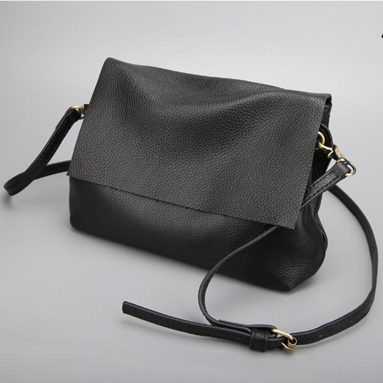 Nuova Borsa a Spalla da Donna Multi-Strato in Vera Pelle 2025 - Alla Moda, Versatile, Borsa Quadrata a Tracolla in Pelle di Mucca Casual