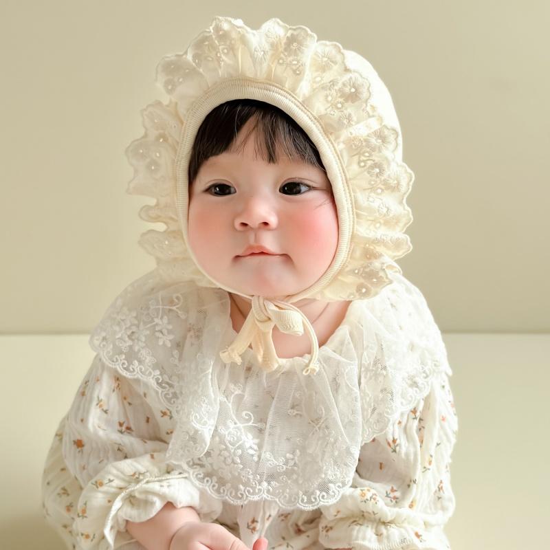 Dětská čepice šněrovací čepice pro chlapce a dívky