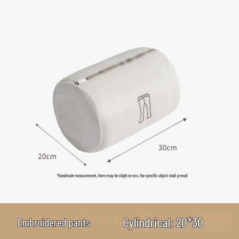 Heavy-Duty Large Mesh Laundry Bag with Zipper - Anti-Deformation Protective Wash Bag for Household Washing Machine