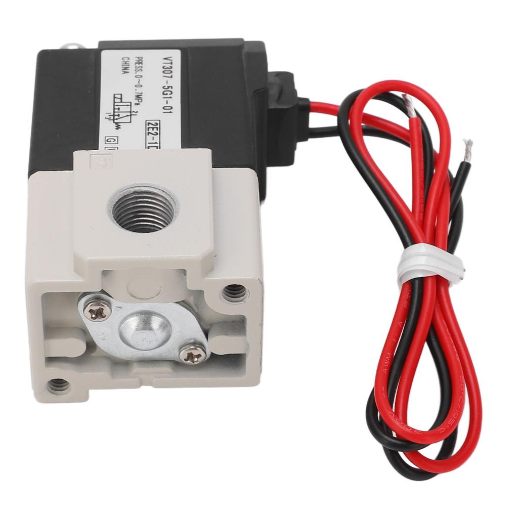 Válvula Solenoide Eléctrica de Vacío Tipo SMC G18 2 Posiciones 3 Vías Acción Directa Solenoide Neumático