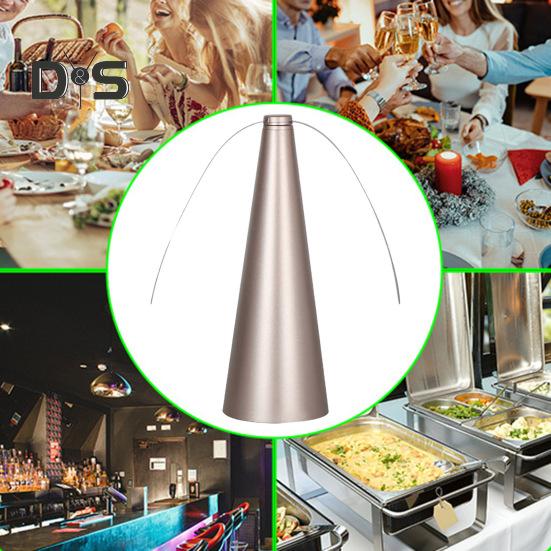 Fly Repellent Fan with Reflective Strip Outdoor Camping Fishing Picnic Indoor Desktop Food Fan Portable Silent Foldable Fly Spinner Fan