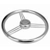 Stainless Steel Marine Steering Wheel, Universal for Yacht Speedboat Hydraulic & Mechanical Helm System, Boat Hardware Accessori