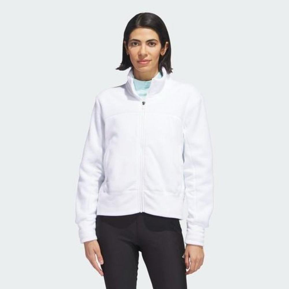 Adidas Golf 2023 Fw Women Golf Full Zip Fleece Jacket Ik9449