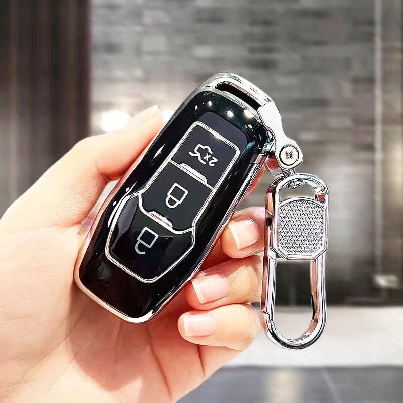 Tpu Car Styling Keyless Protector For Ford F-150 Mondeo Galaxy S-Max Explorer Ranger Car Remote Key Fob Shell Cover Case