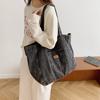 Sac à Bandoulière Grande Capacité Sac Fourre-Tout Vintage pour Femmes Sac à Main Étudiant