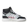 Adidas Originals Drop Step Casual Durable High-Top Kids Skate Shoes Kids Sneakers Gray Black HP7799